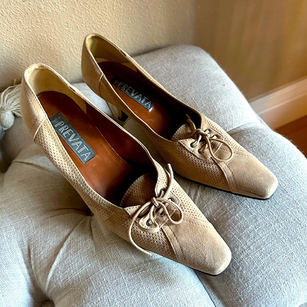 Prevata Italian leather heels